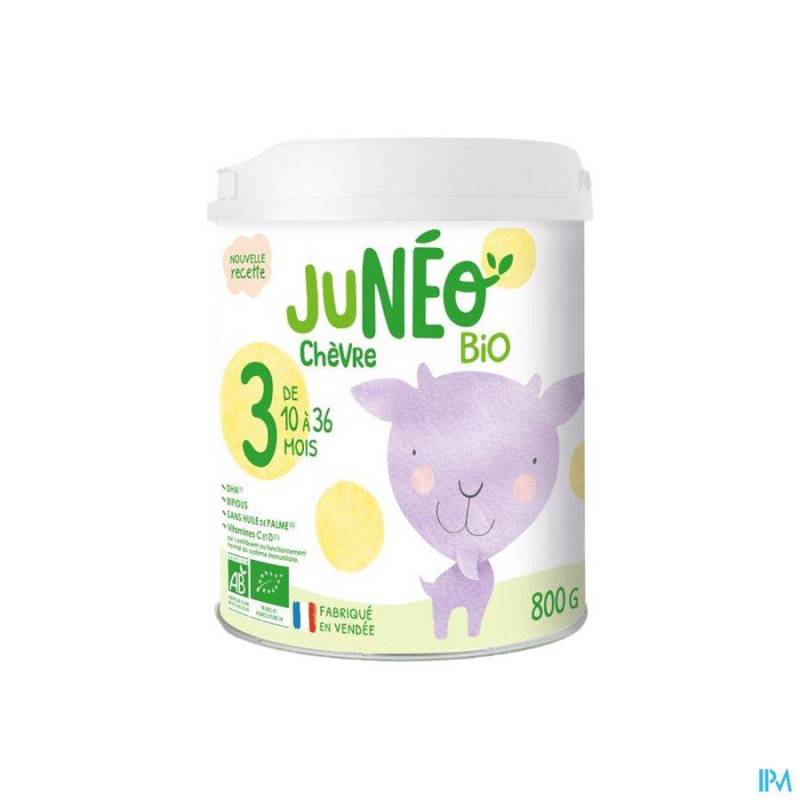 JUNEO 3 GEITENMELK 10-36 MAAND 800 G