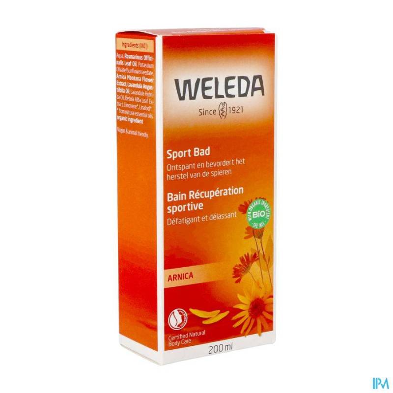 WELEDA ARNICA BAIN RECUPERATION SPORTIVE 200ML NF