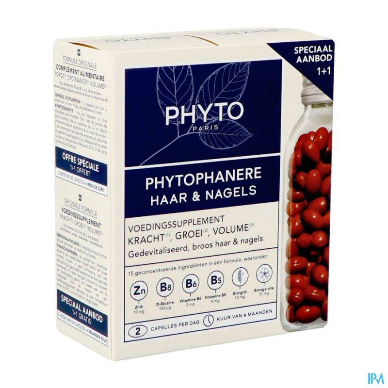 PHYTOPHANERE CHEVEUX & ONGLES CAPS 2X120