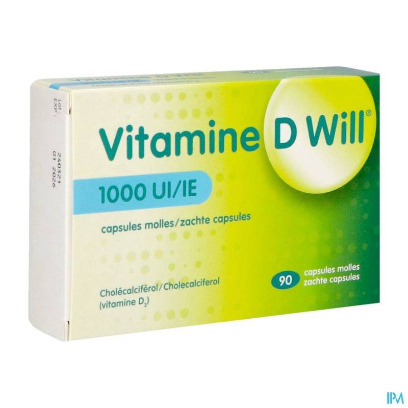 VITAMINE D 1000IE                  90CAPS