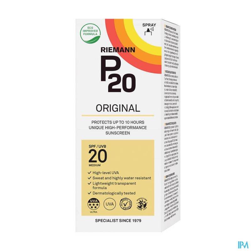 P20 SPRAY SOLAIRE SPF20 175 ML