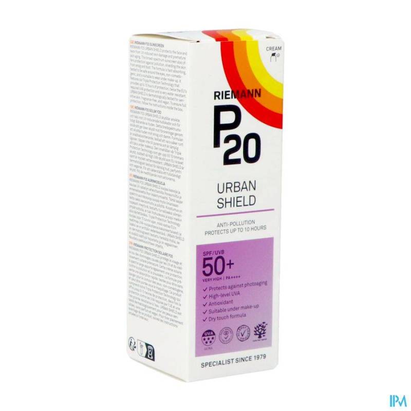 P20 URBAN SHIELD CREME SPF 50 50 G