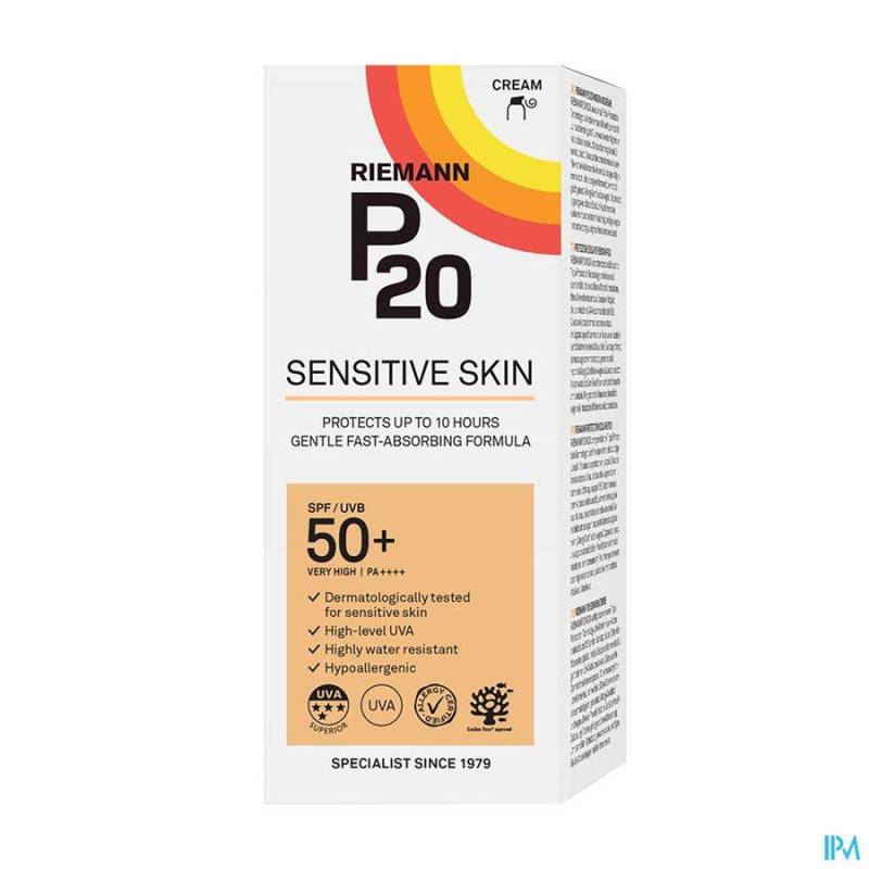 P20 LOTION SOLAIRE SENSITIVE SKIN SPF 50