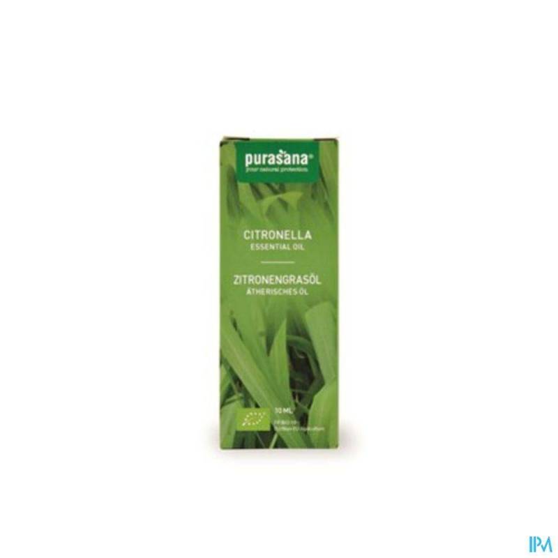 PURASANA ESSENTIELLE OLIE CITRONELLA 10ML