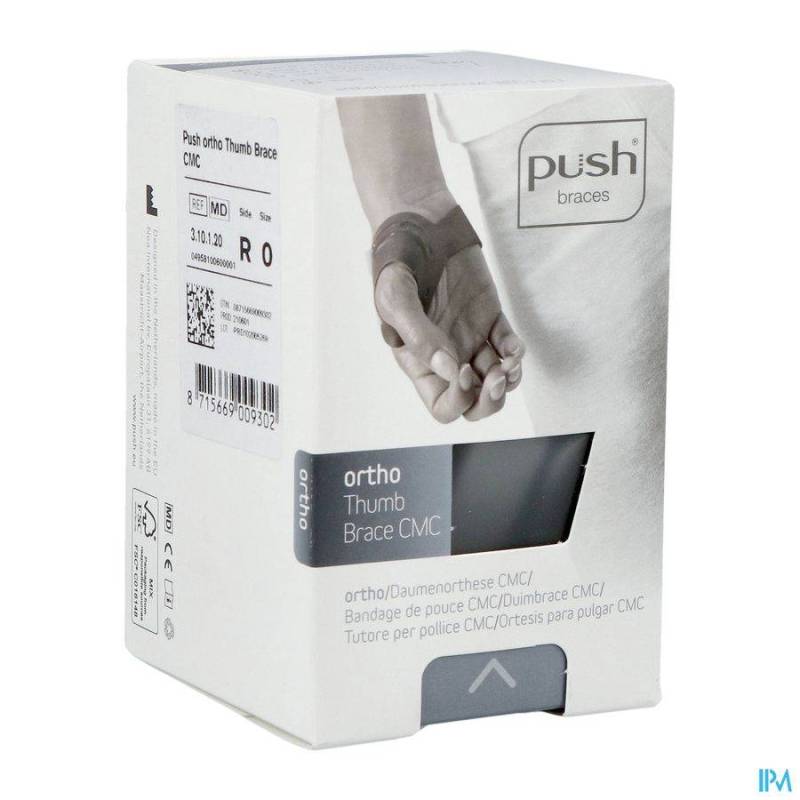 PUSH ORTHO ATTELLE POUCE CMC DROITE TAILLE 0