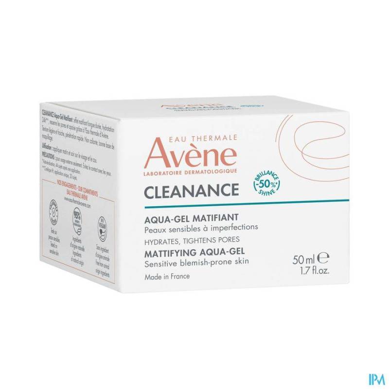 AVENE CLEANANCE AQUA GEL MATTIFIANT 50 M