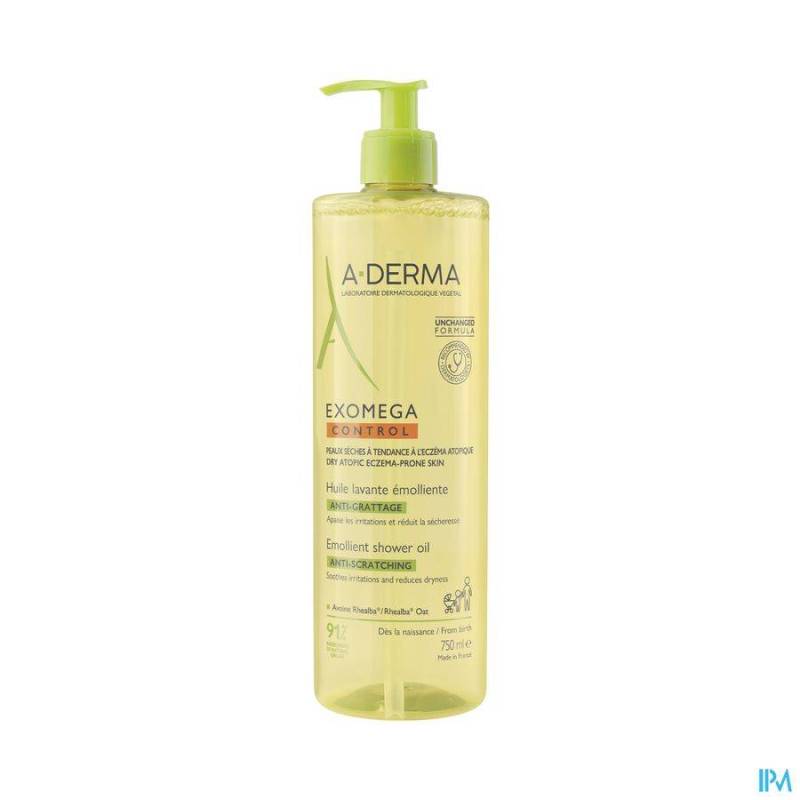 ADERMA EXOMEGA CONTROL EMOLIERENDE WASOLIE 750ML