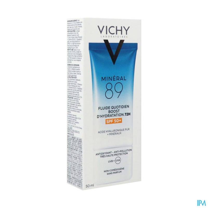 VICHY MINERAL 89 FLUIDE HYDRATATION SPF50 50ML