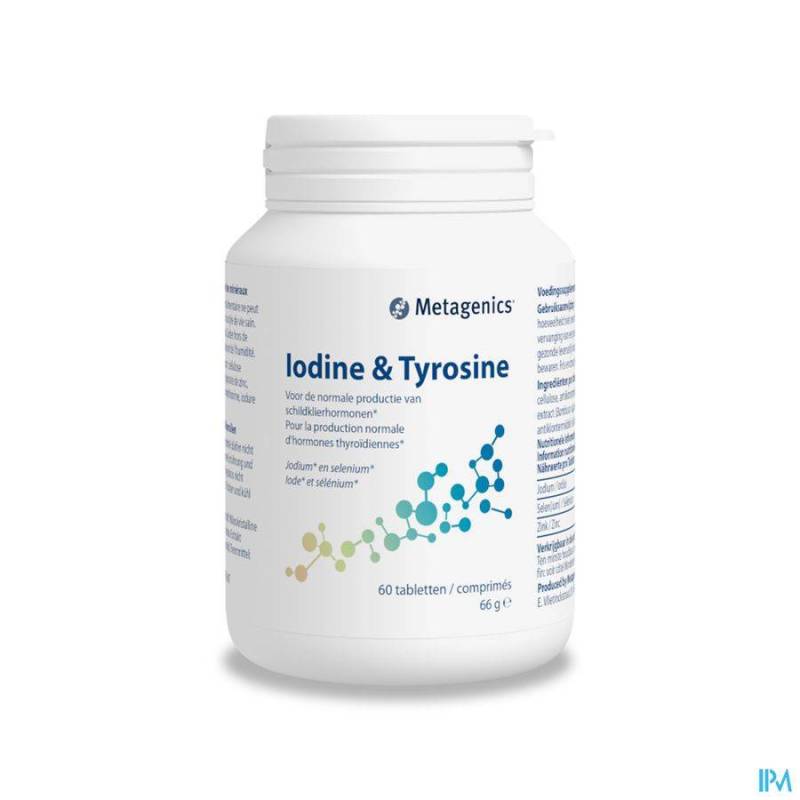 IODINE&TYROSINE COMP 60 METAGENICS