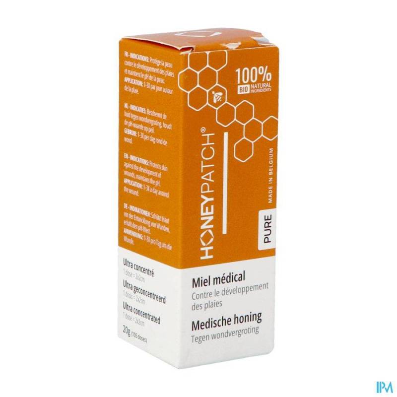 HONEYPATCH PURE ONGUENT POMPE 20 G NF