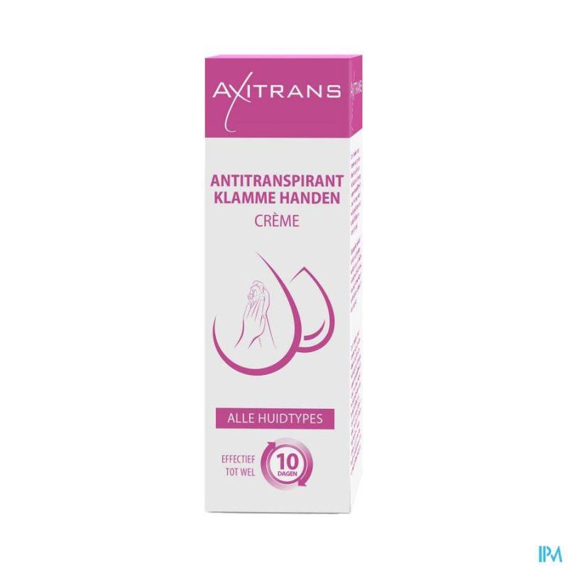 AXITRANS KLAMME HANDEN CREME TUBE 50ML