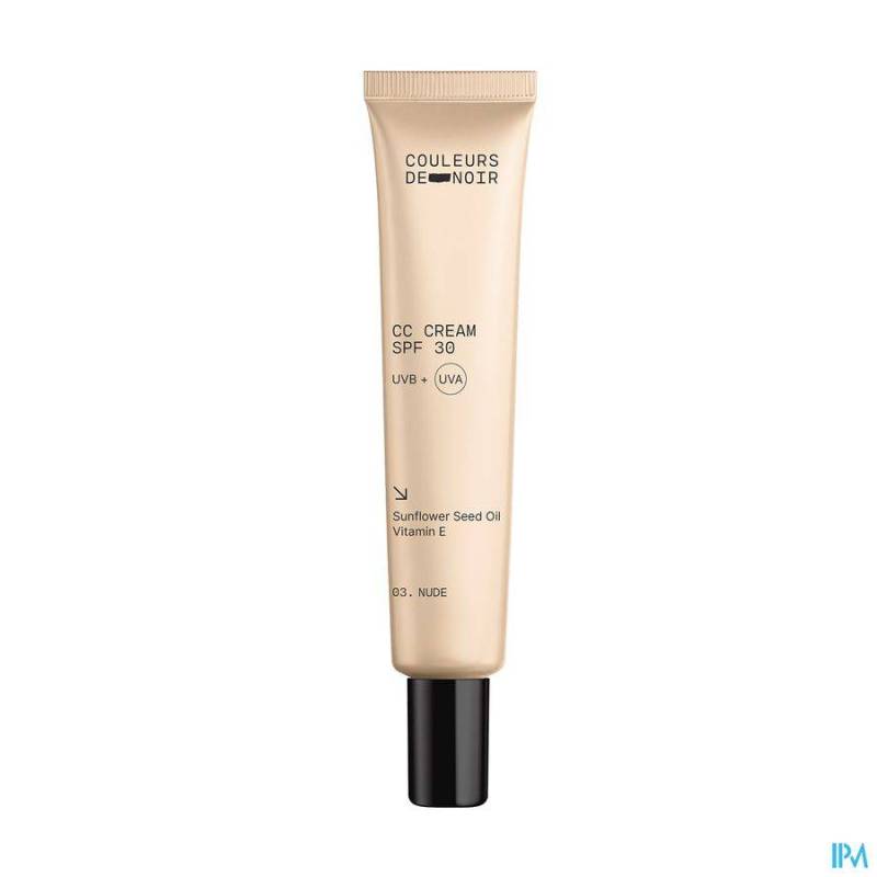 LES COULEURS DE NOIR CC CREAM SPF30 03 NUDE 30ML