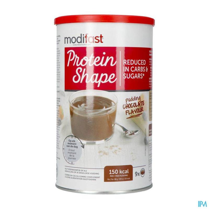 MODIFAST PROTEIN SHAPE PUDDING CHOCOLADE 450G