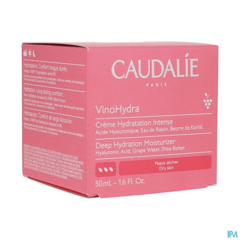 CAUDALIE VINOHYDRA CREME HYDRATATION INTENSE 50ML