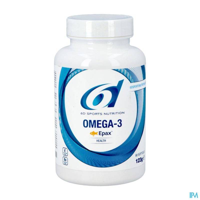 6D SIXD OMEGA 3 SOFTGELS 90