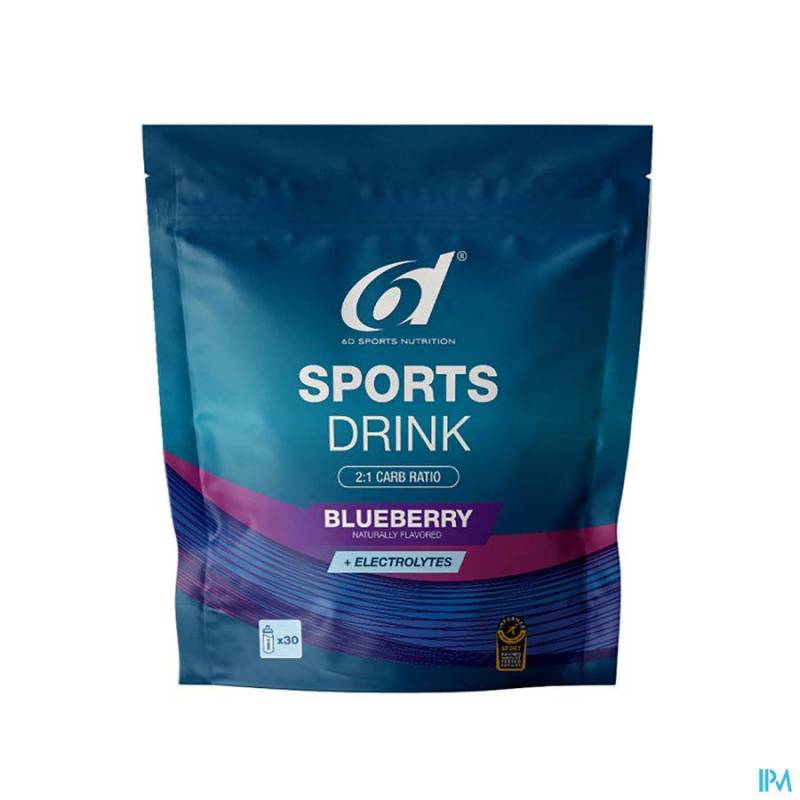 6D SPORTS DRINK BLUEBERRY 1KG