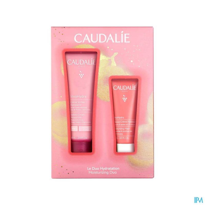 CAUDALIE KERSTSET VINOHYDRA SORBETCR 2024 2 PROD.