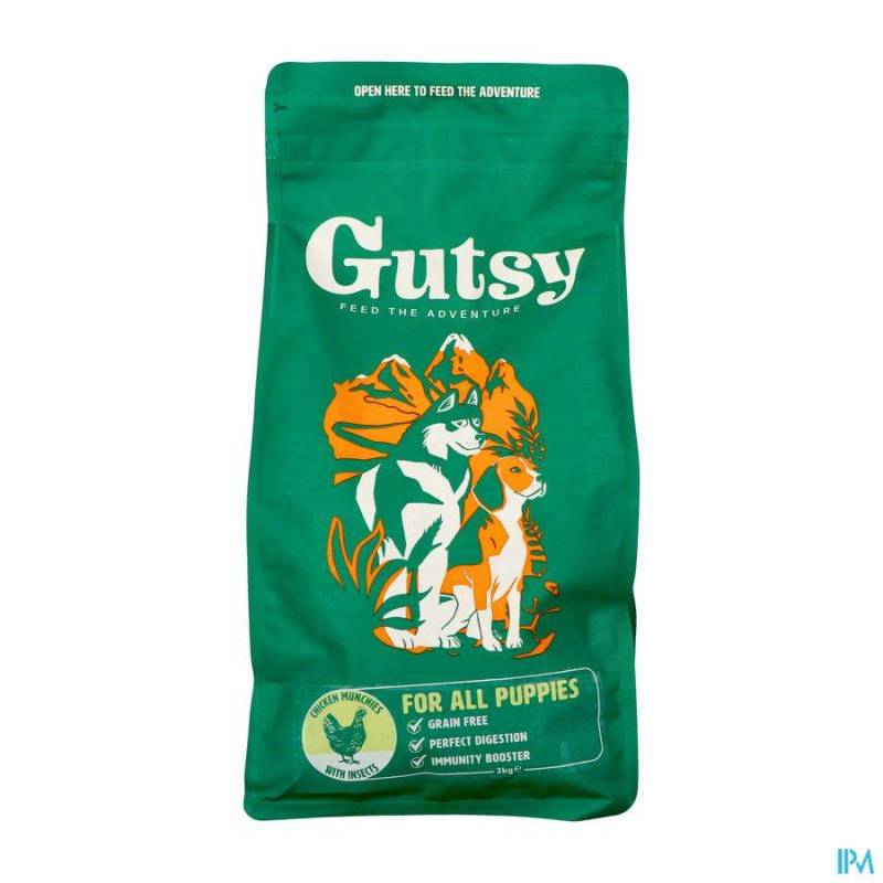 GUTSY CHICKEN MUNCHIES PUPPY 2KG