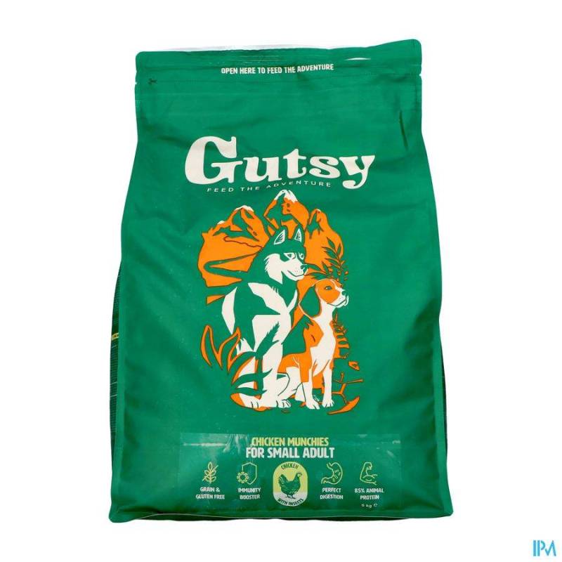 GUTSY CHICKEN MUNCHIES SMALL ADULT 6KG