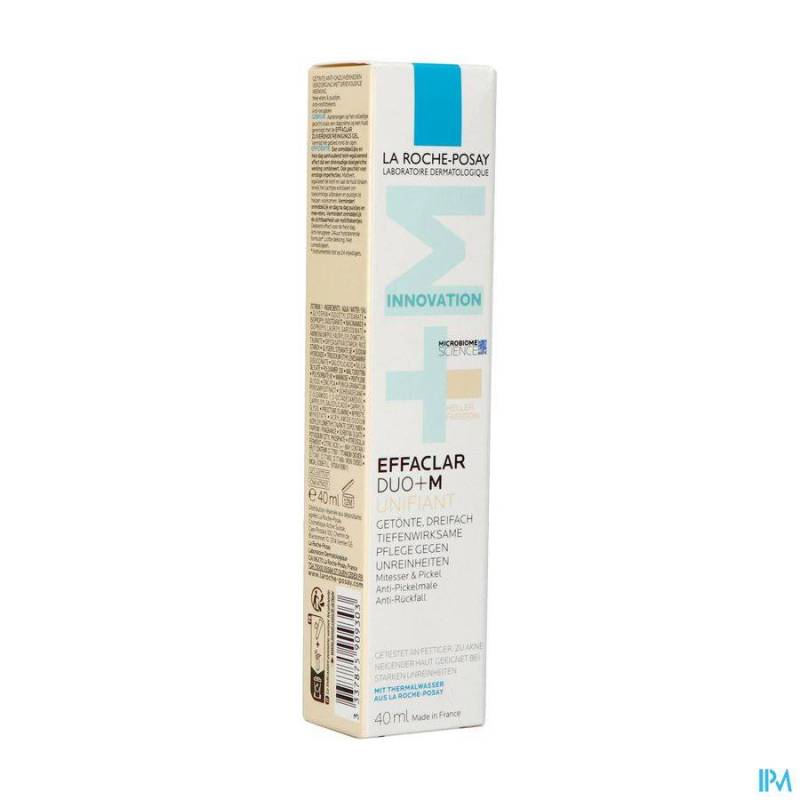 LRP EFFACLAR DUO M CREME UNIFIANT LIGHT 40ML