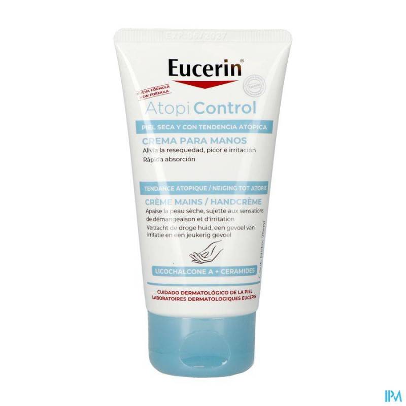 EUCERIN ATOPICONTROL HANDCREME TUBE 75ML NF