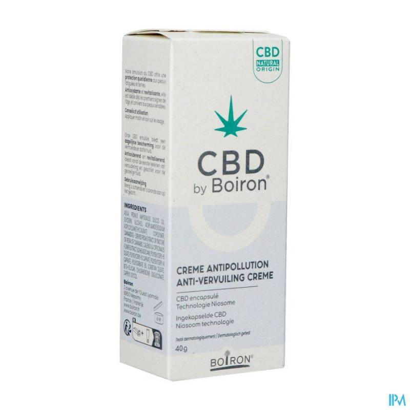 BOIRON CBD CREME VISAGE ANTIPOLLUTION 40