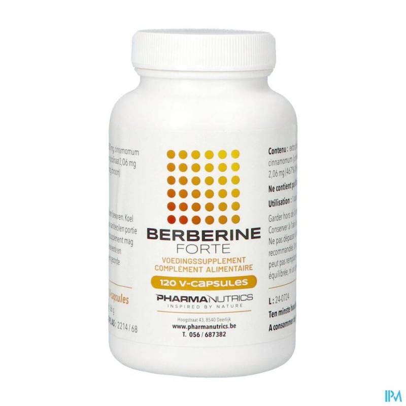 BERBERINE FORTE V-CAPS 120 PHARMANUTRICS