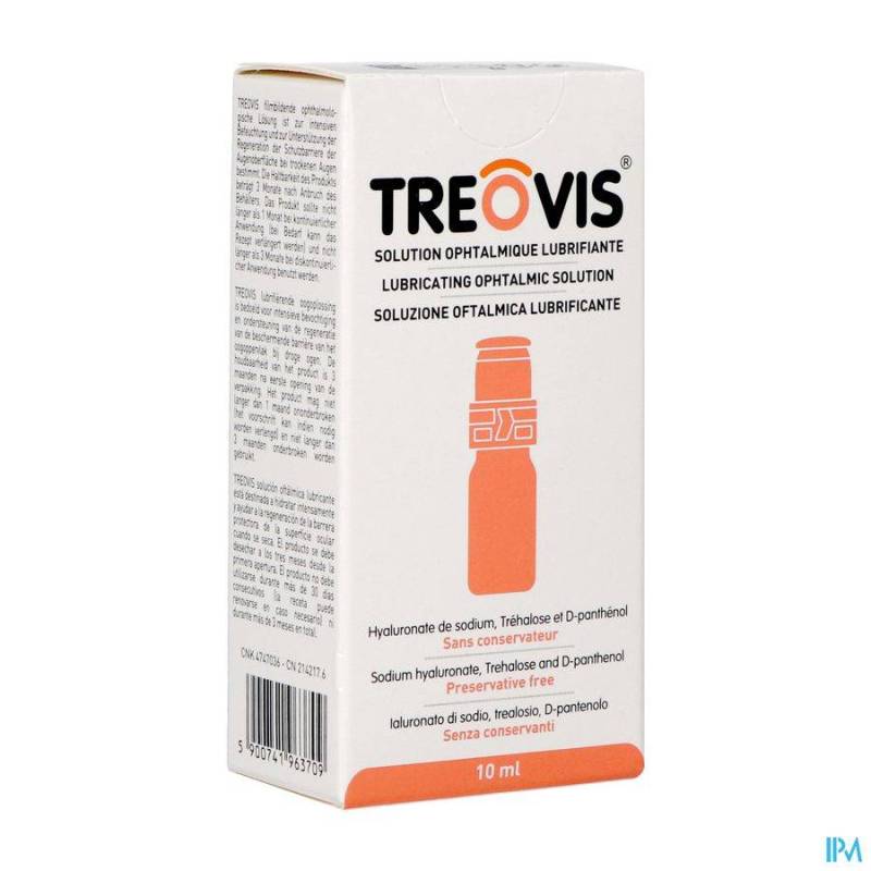 TREOVIS LUBRIFIANT OCCULAIRE 10ML