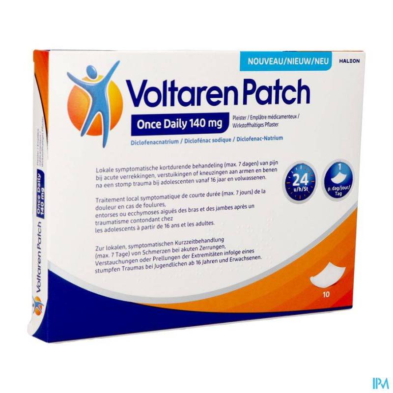 VOLTAREN PATCH 140MG ONCE DAILY EMPLATR.MEDIC.10