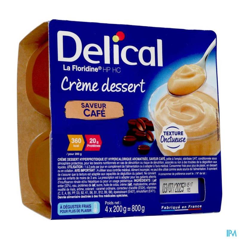 DELICAL CREME DESSERT LA FLORIDINE CAF