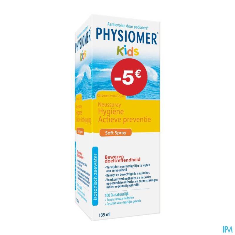 PHYSIOMER KIDS SPRAY 135ML -5€