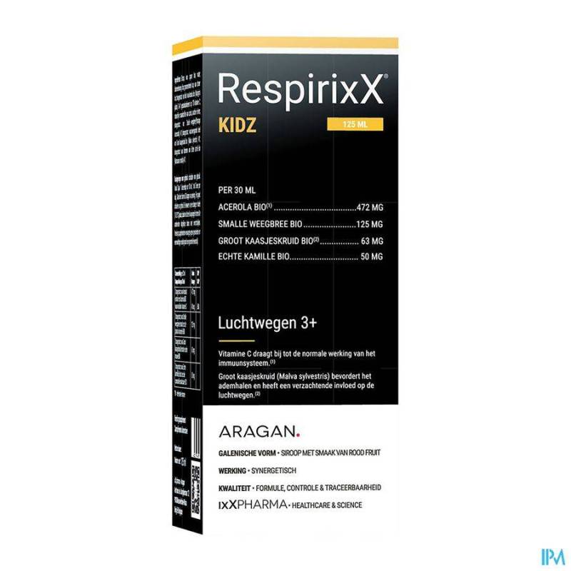 RESPIRIXX KIDZ SIROOP 125ML