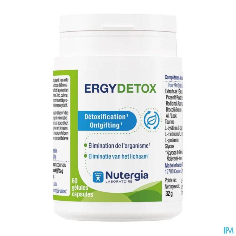 ERGYDETOX CAPS 60