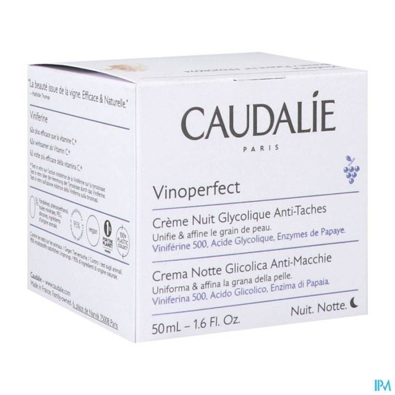 CAUDALIE VINOPERFECT CREME NUIT GLYCOLIQUE 50ML