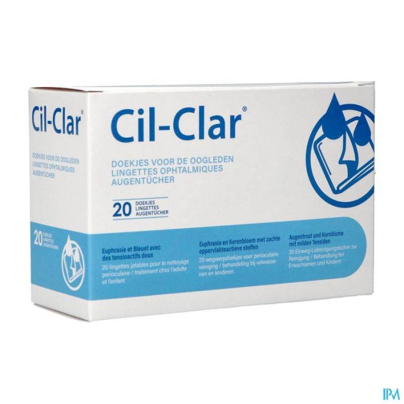 CIL-CLAR COMPRESSE PAUPIERES 20