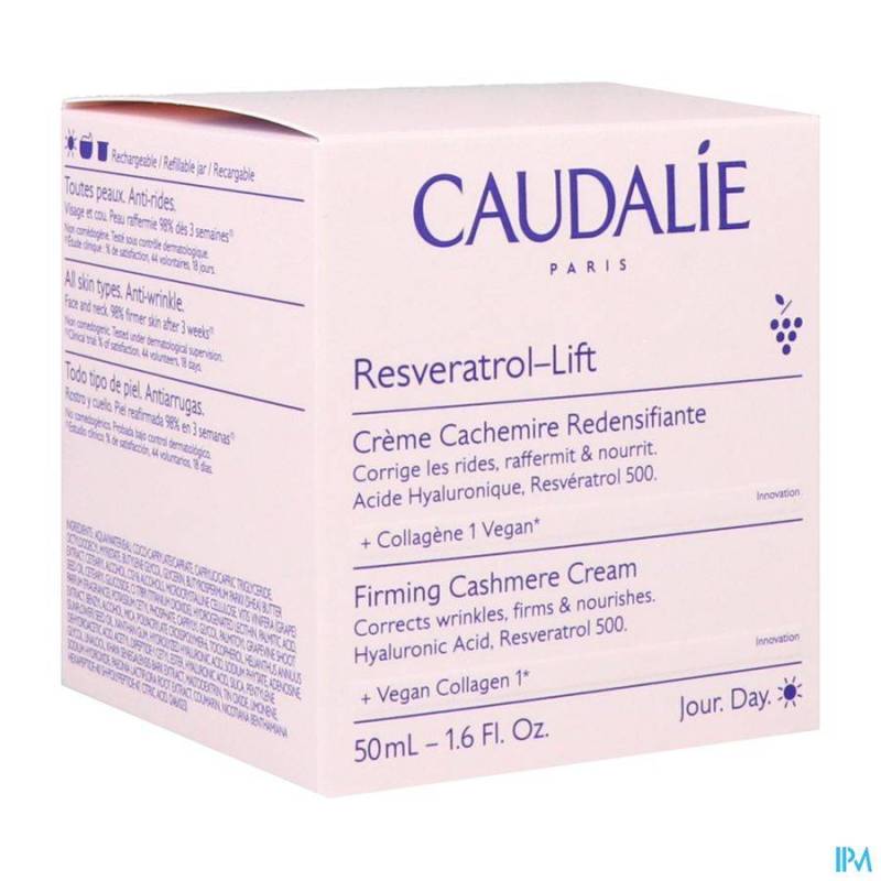 CAUDALIE RESVERATROL LIFT CREME CACHEMIRE 50ML