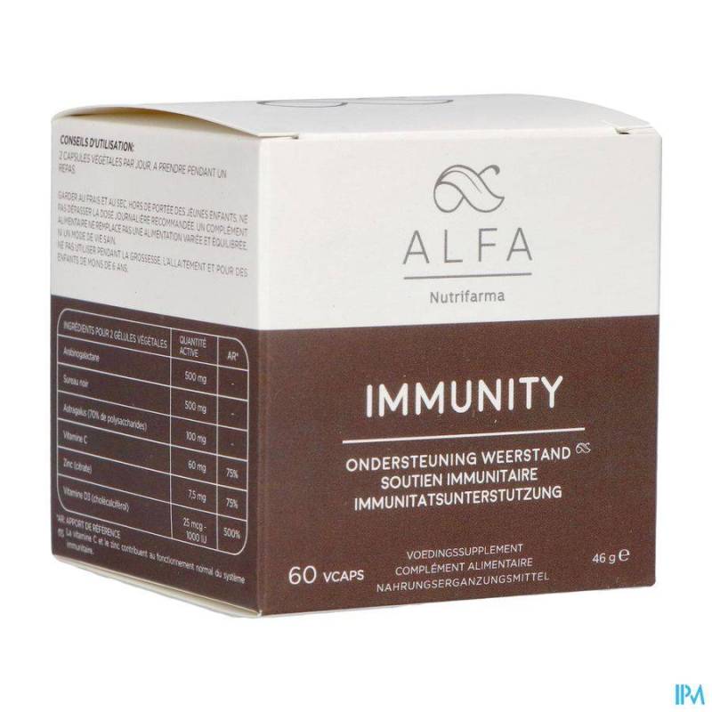 ALFA IMMUNITY V-CAPS 60 NF