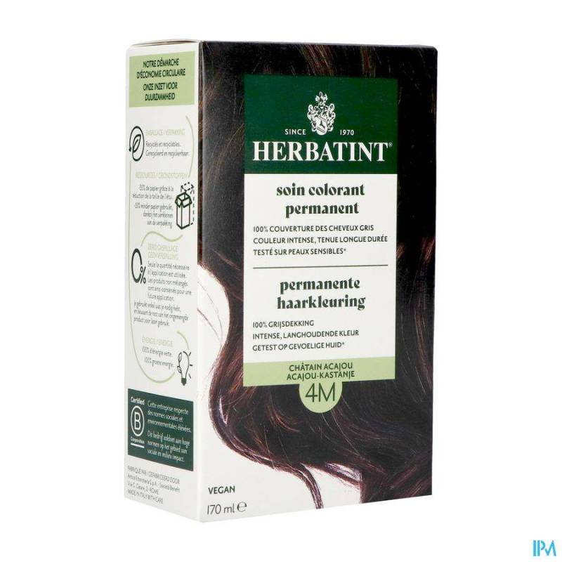 HERBATINT 4M CHATAIN ACAJOU NF
