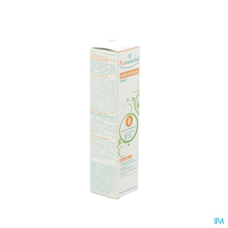 PURESSENTIEL COUPS SOLEIL SPRAY 8 HLE ESS 75ML