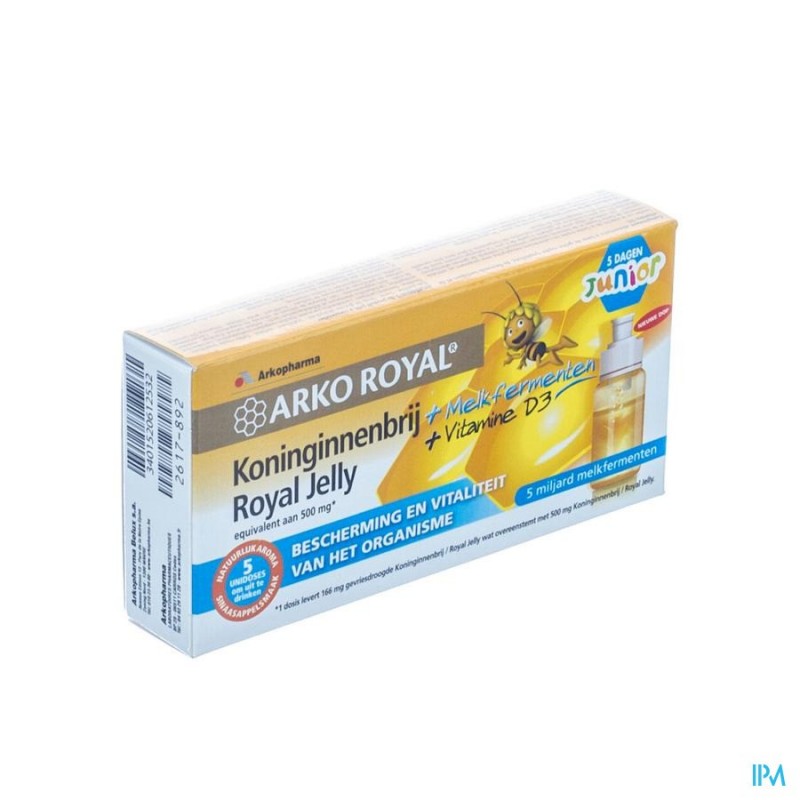 ARKOROYAL PROBIOT. ENF RUCHE ROYALE DOSES 5X7,5ML