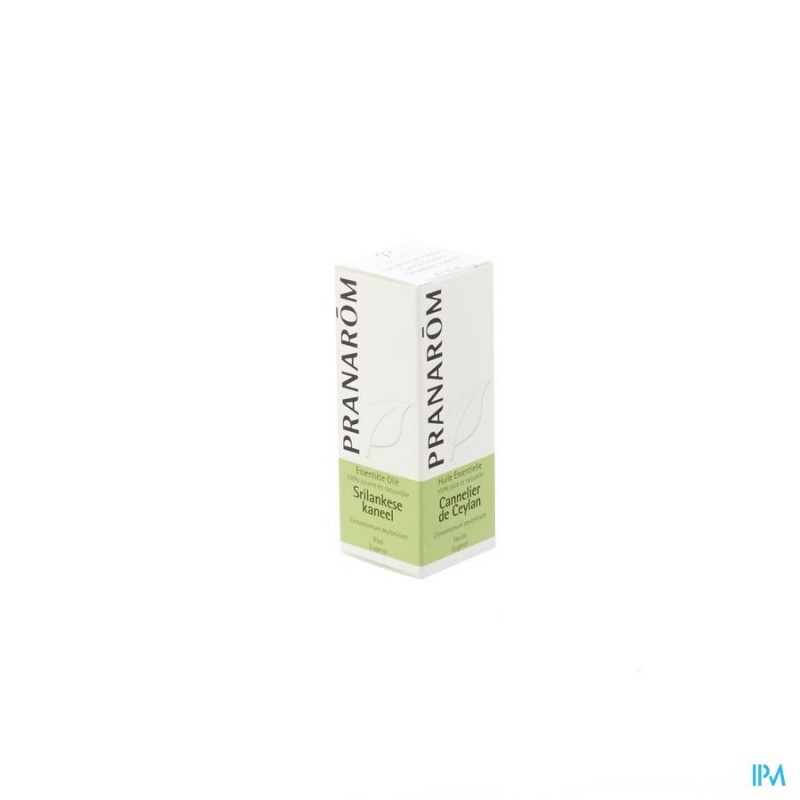 Kaneel Ceylan Blad Ess Olie 10ml Pranarom