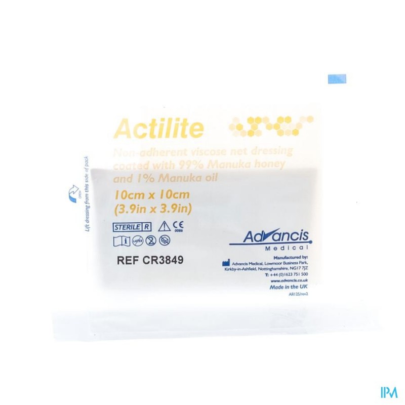 Actilite Verband Activon A/bact. N/adh 10x10cm 1