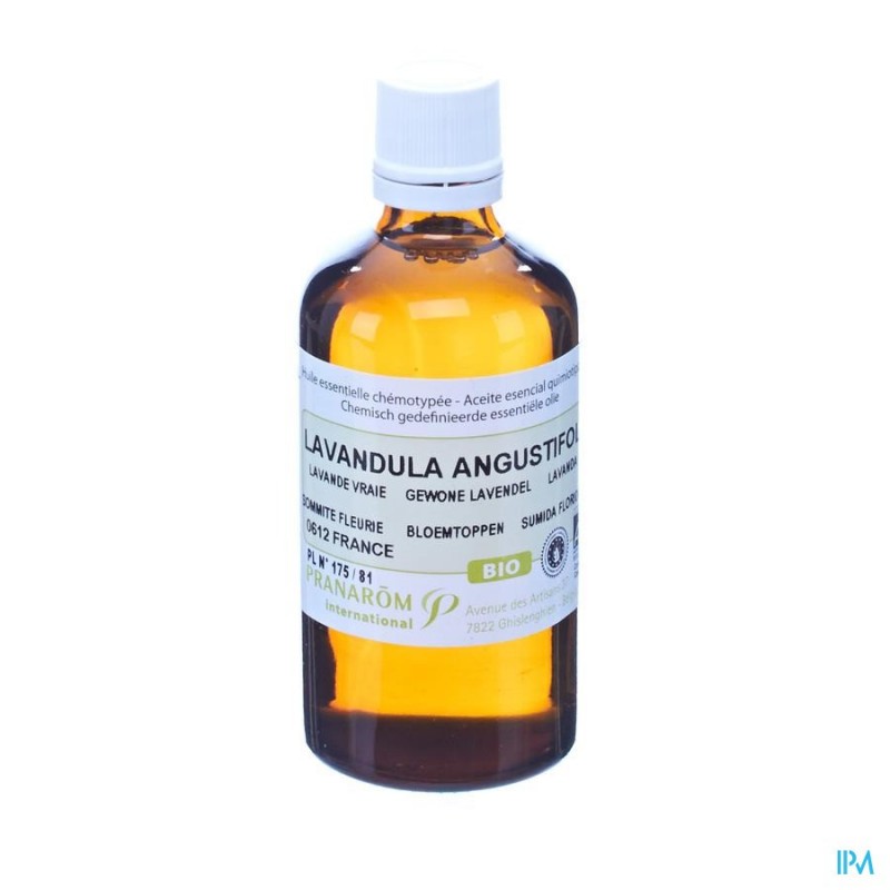 Echte Lavendel Bio Ess Olie 100ml Pranarom