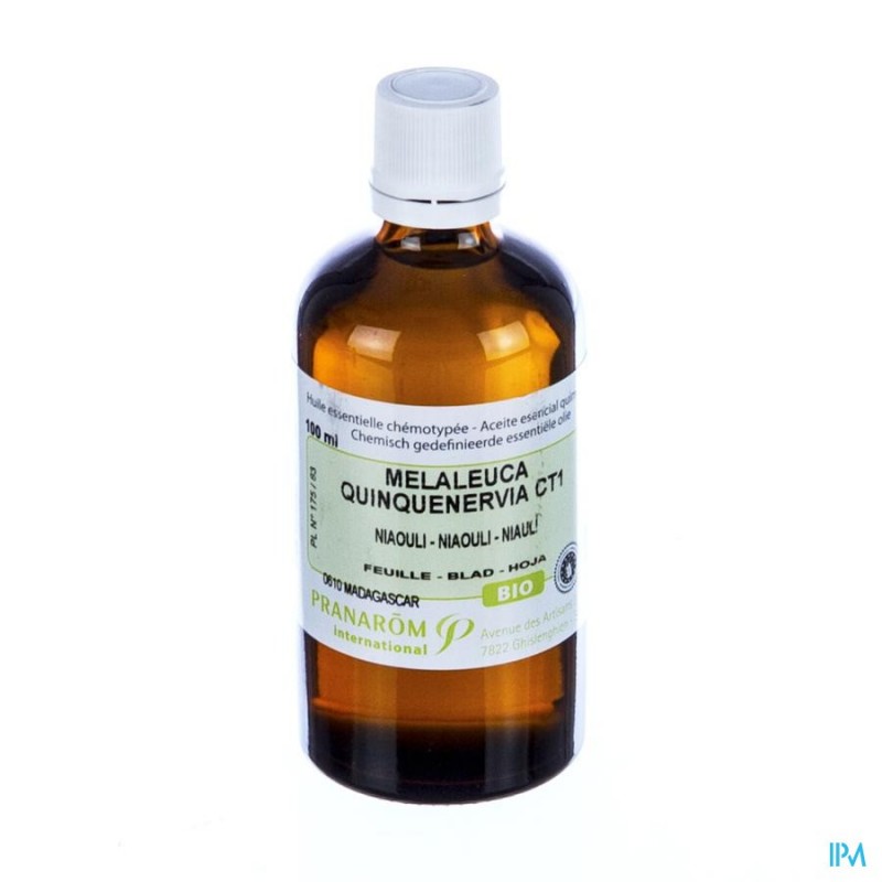 Niaouli Bio Ess Olie 100ml Pranarom