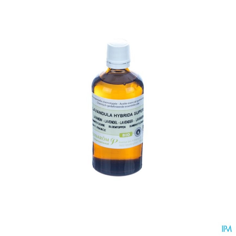 Lavandin Super Bio Ess Olie 100ml Pranarom